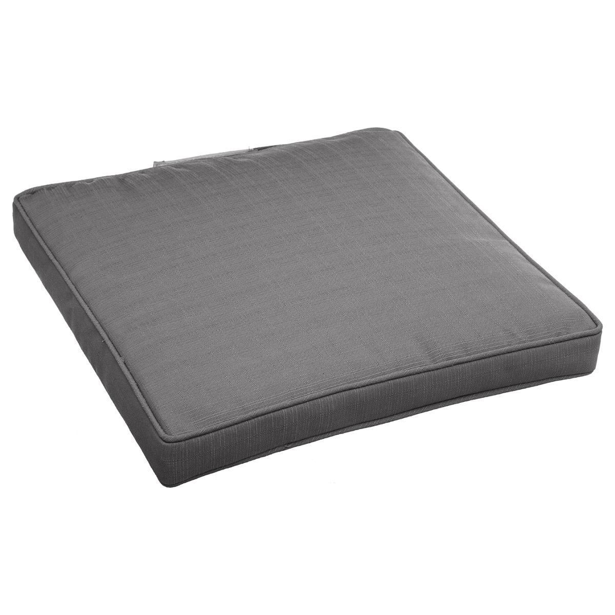 GALETTE CHAISE SCRATCH KORAI 40X40CM ARDOISE