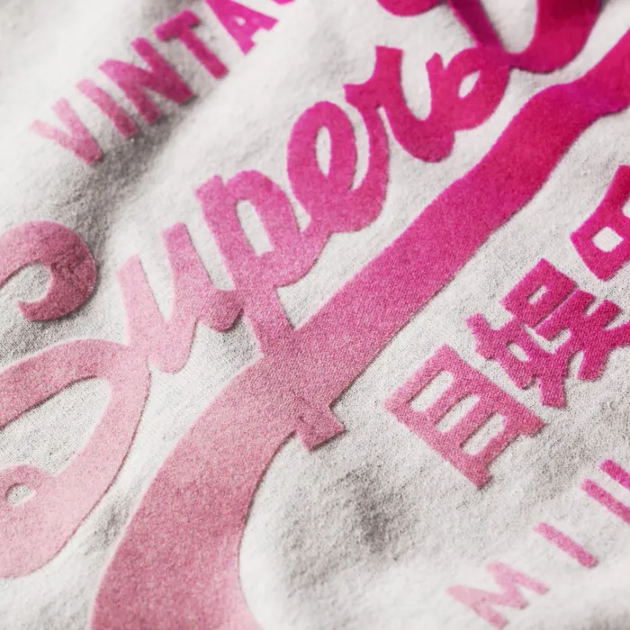 Superdry Tonal Vintage Logo Loose Crew Sweater Dames