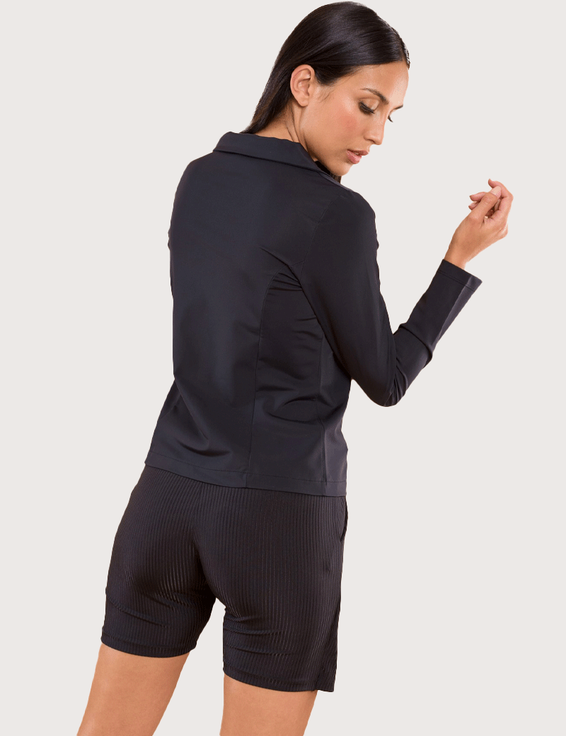 HBT SUNRISE CÔTE - LYVIA JUPE SHORT NOIR