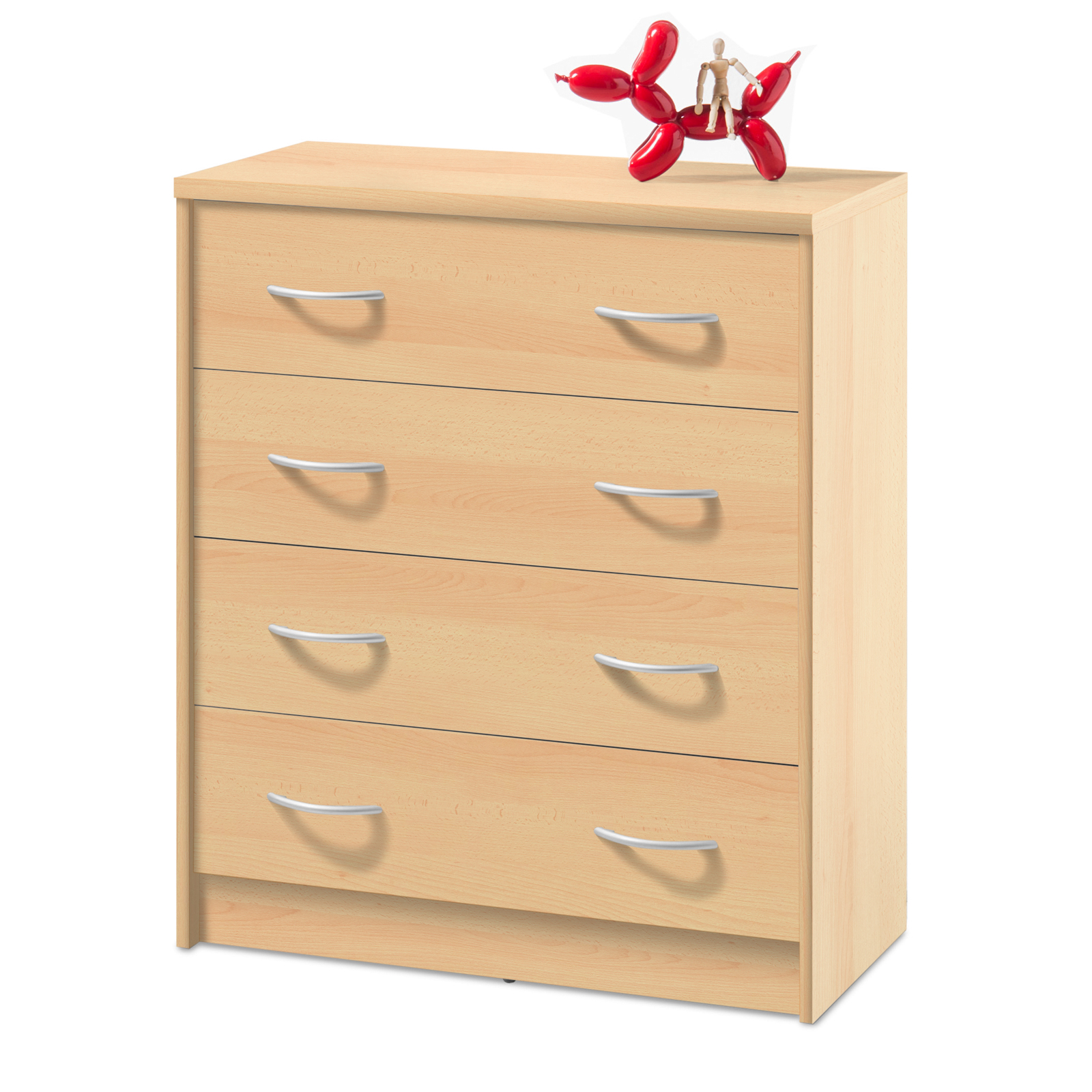 Kommode - Buche - 86 cm hoch