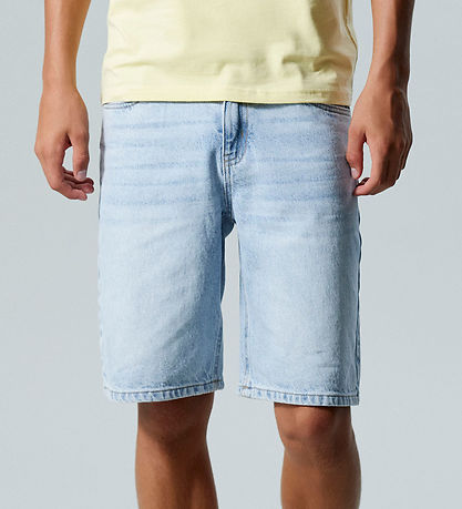 LMTD Shorts - NlnKim - Light Blue Denim