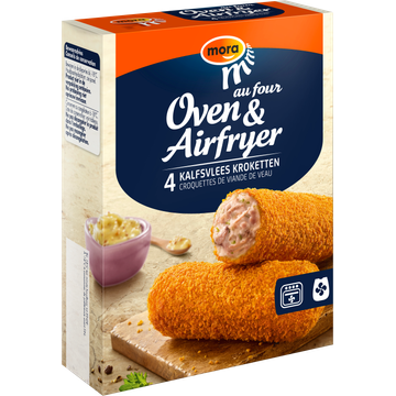 Mora Oven & Airfryer Kalfsvlees Kroketten 4 x 75 g