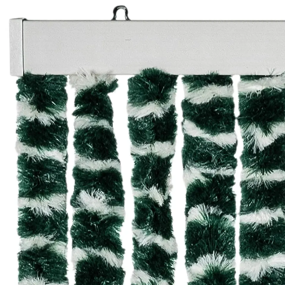 vidaXL - Deurgordijn - Groen - Polypropyleen - 90 x 220 cm