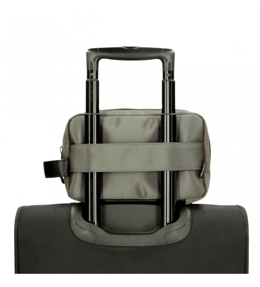 Nécessaire de dois compartimentos Pepe Jeans Leighton verde