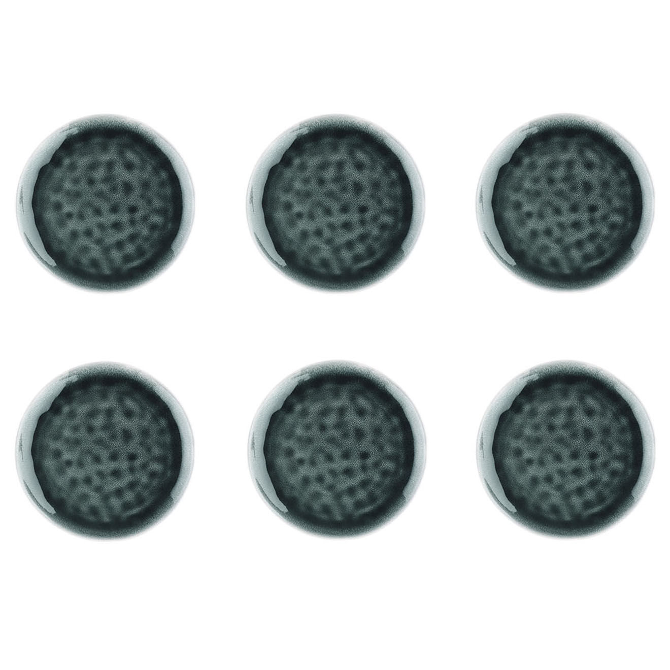 Bjorn 6 Assiettes Moon bleu nuit - D.21 cm