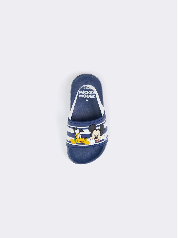Chinelo de banheiro MICKE© &™PLUTO ©DS - Azul Marinho