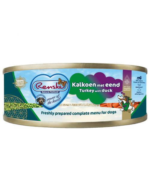 Renske Blik Vers Gestoomd Puppy 95 g - Hondenvoer