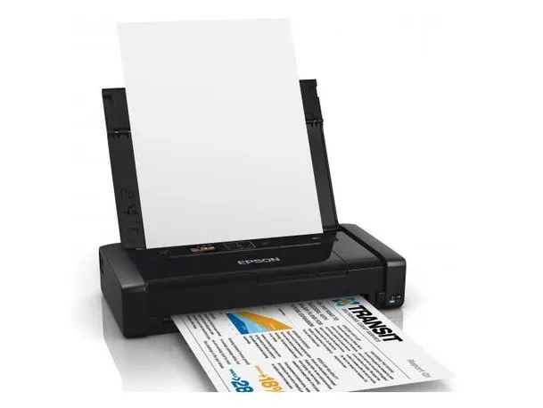 Epson WorkForce WF-100W - Printer - farve - blækprinter - A4/Legal - 5760 x 1440 dpi - op til 7 spm (mono) / op til 4 spm (farve) - kapacitet: 20 ark - USB 2.0, Wi-Fi(n)