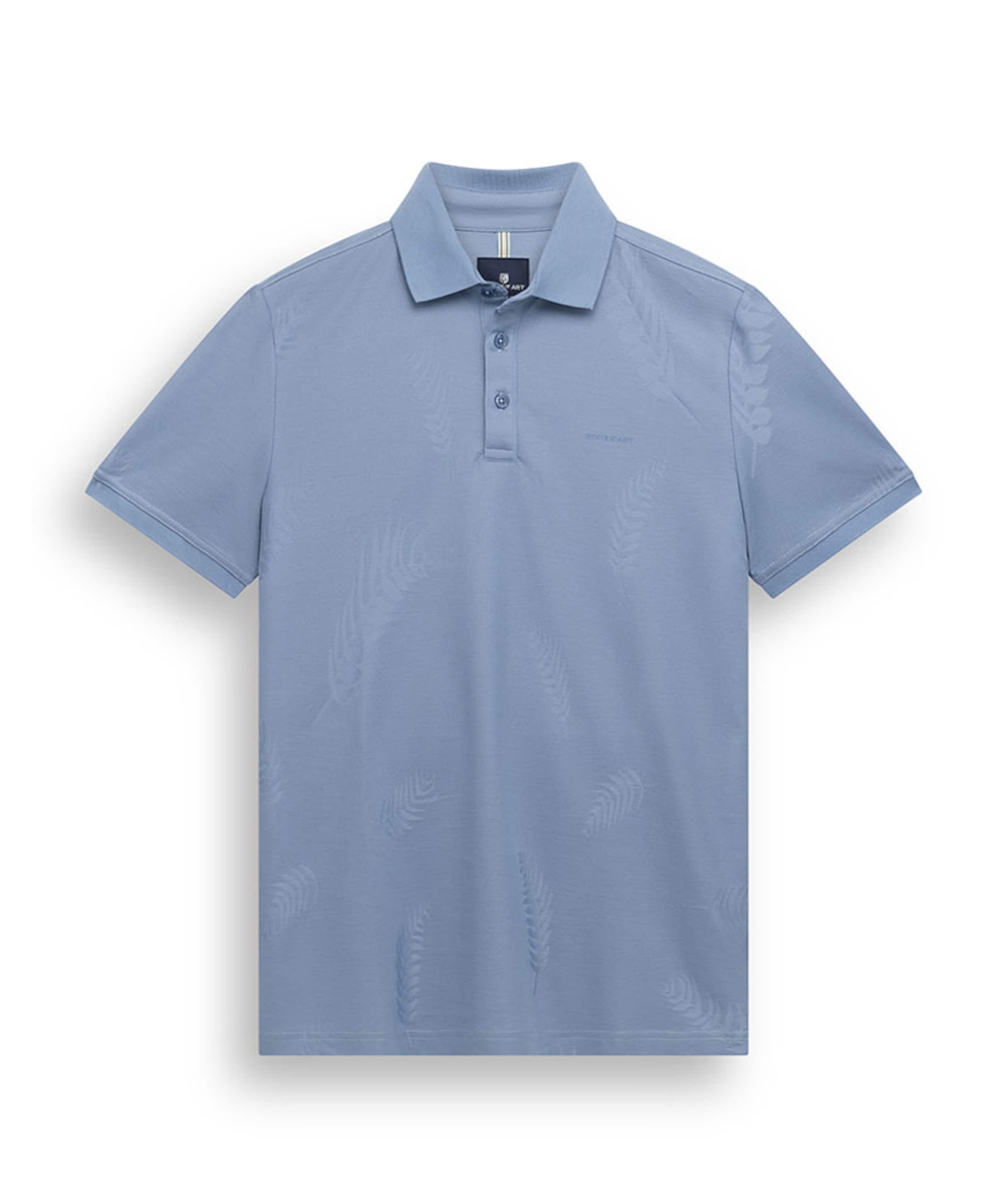 State of Art Heren polo blauw