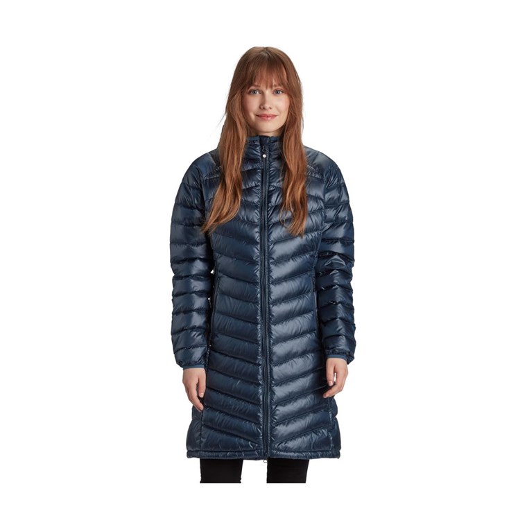 Nordisk Pearth Lightweight Down Coat Women Dress Blue