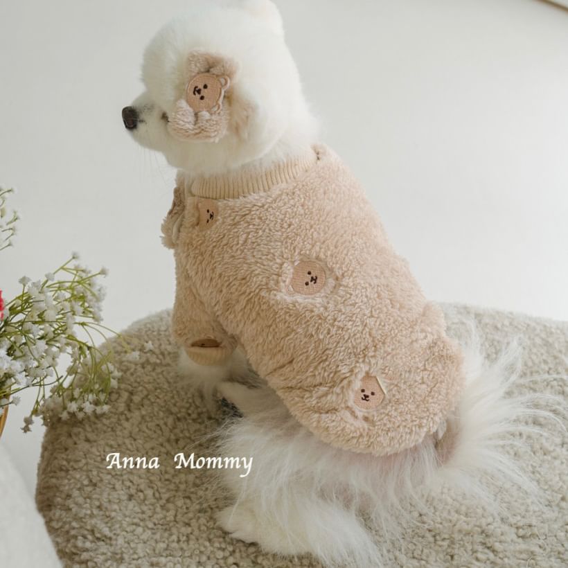 tanvtim - Bear Chenille Pet Top