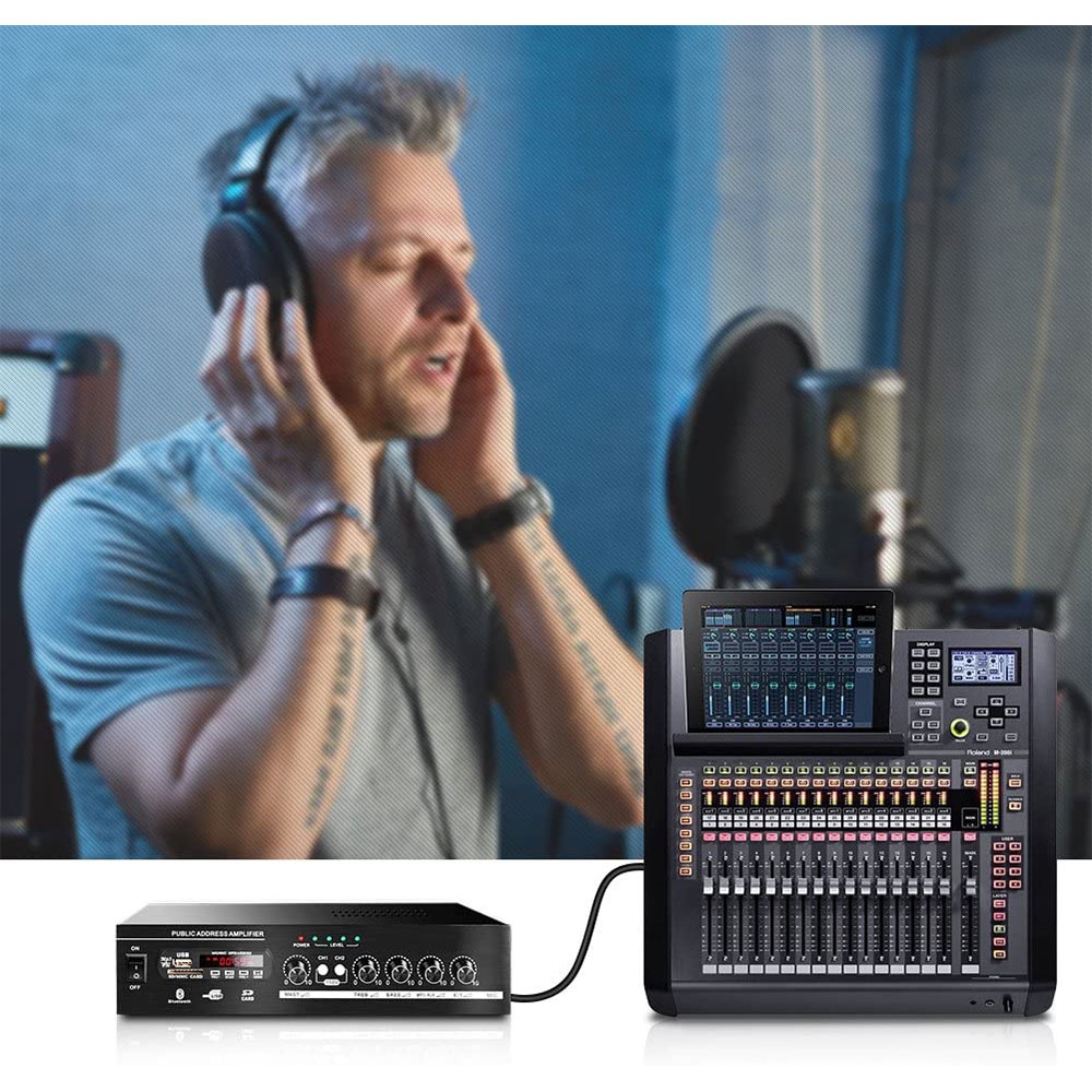 (2m) XLR Mikrofon Verlängerungskabel - Schwarz