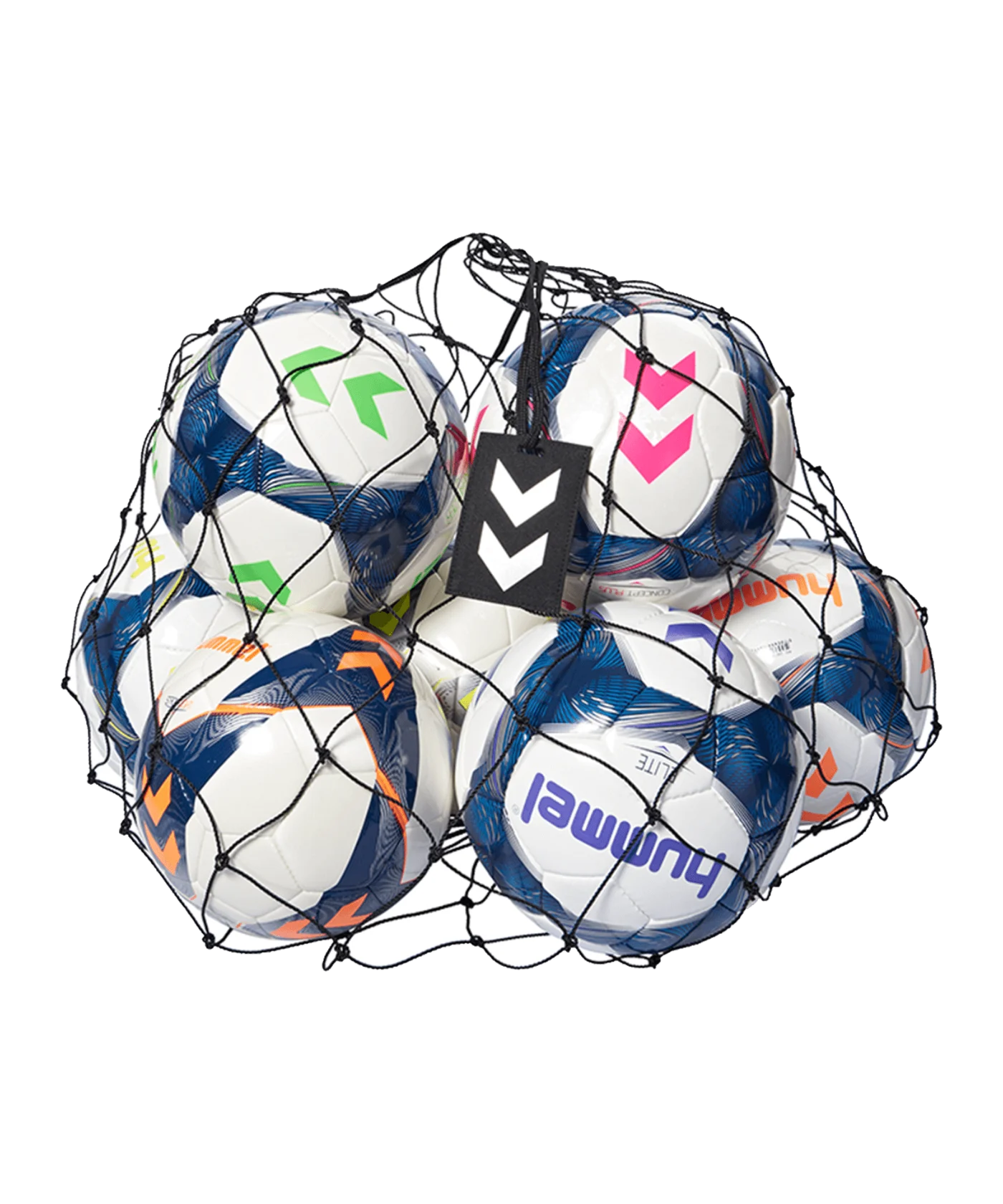 Hummel Ballnetz für 19 Bälle Schwarz F2001