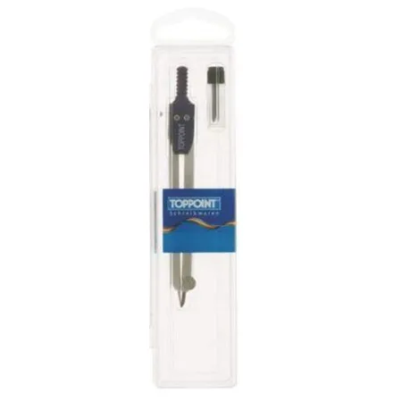Stylex Zirkel aus Metall Minendose, blau