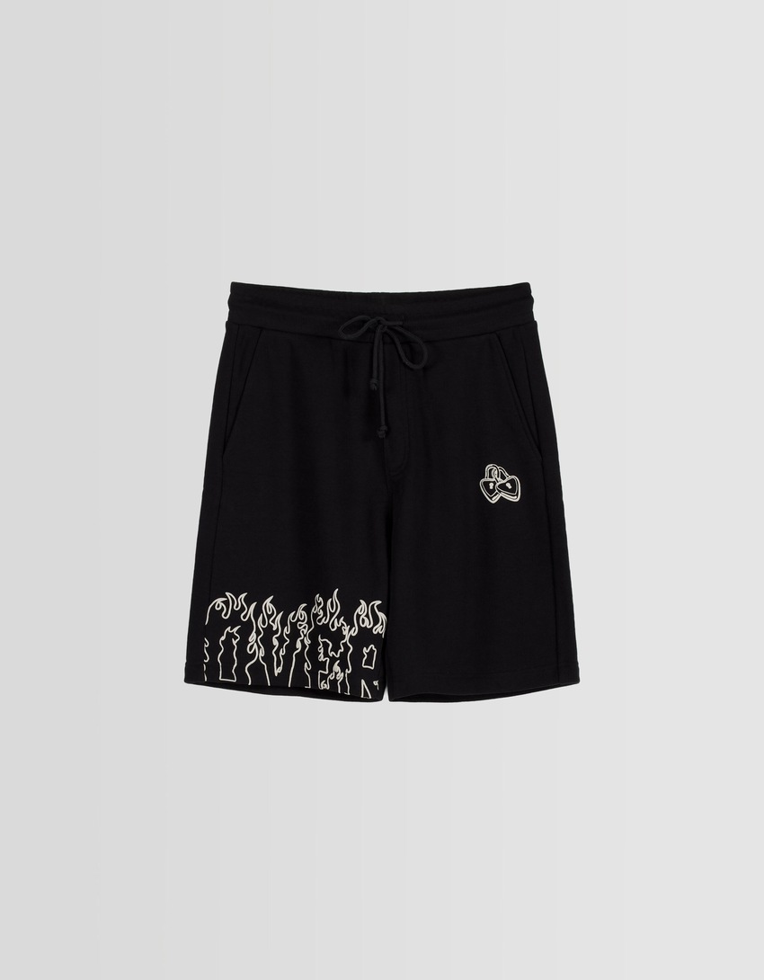 Bermudas estampadas