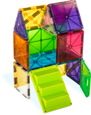 MAGNA-TILES Hus Byggesett 28 Deler