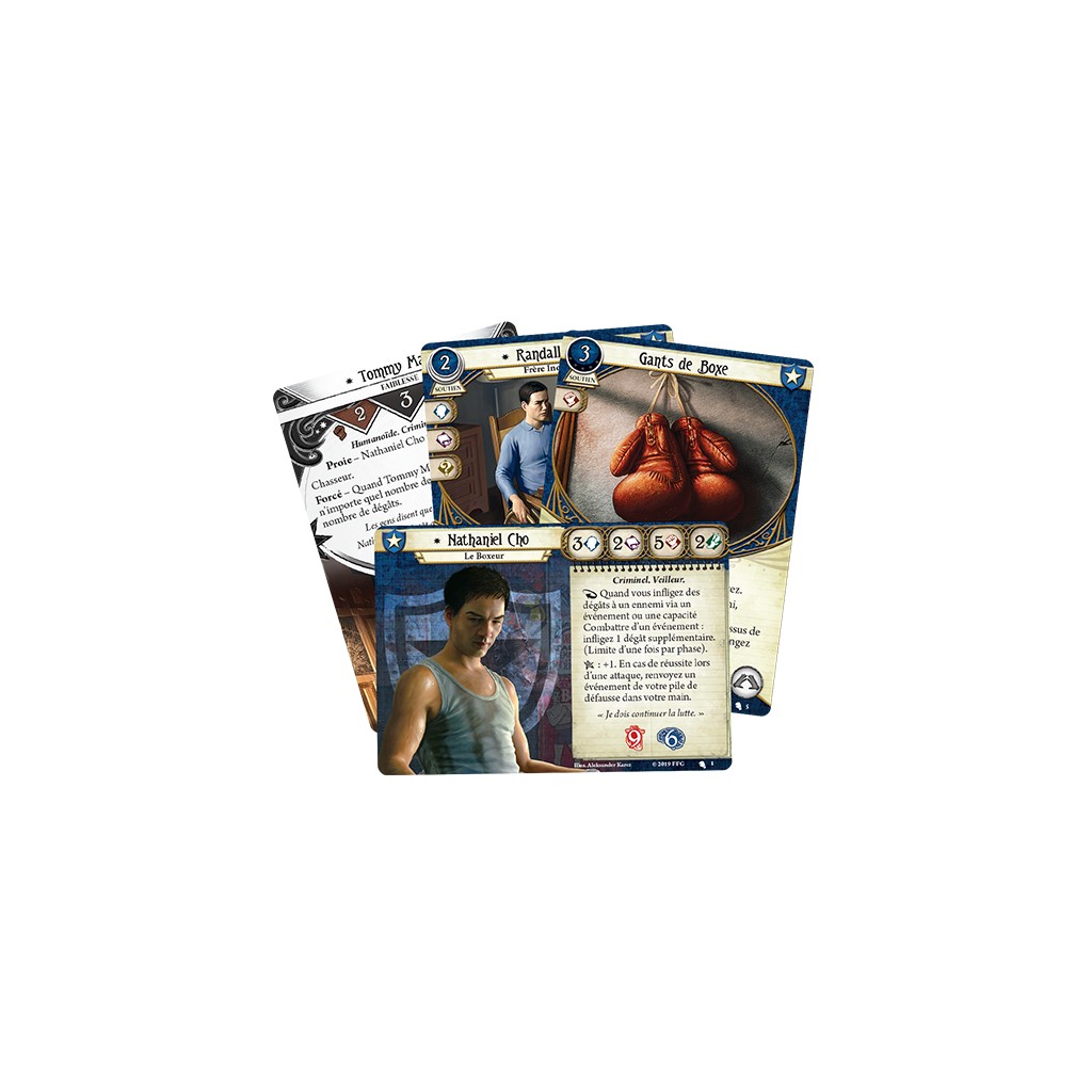 Horreur à Arkham : Le Jeu de Cartes - Deck Investigateur - Nathaniel Cho