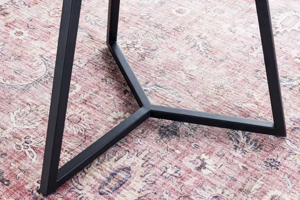 Moderner Couchtisch MARVELOUS 70cm weiß Marmor Keramik made in Italy