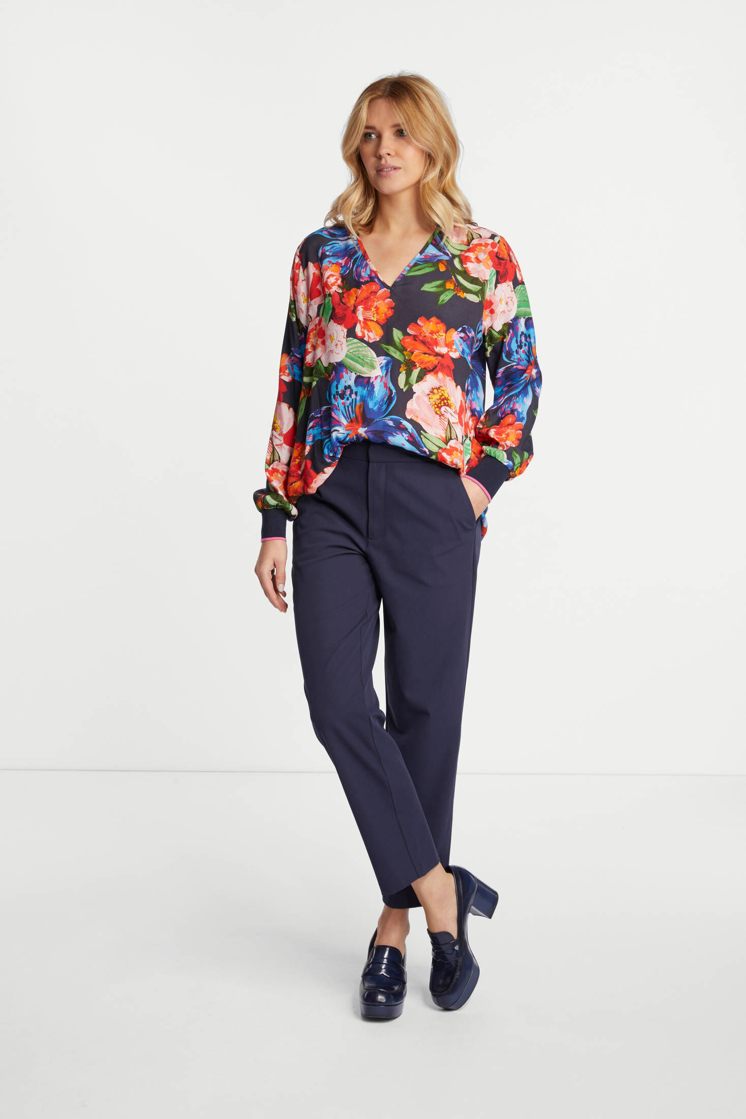 Rich & Royal| Damen Bluse aus Viskose