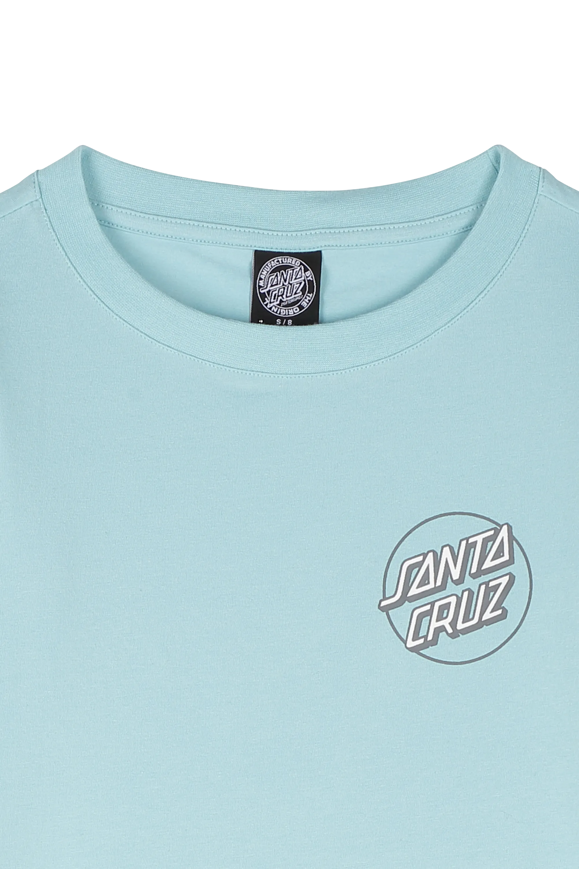 SANTA CRUZ T-shirt Screaming Paisley Dot Bleu