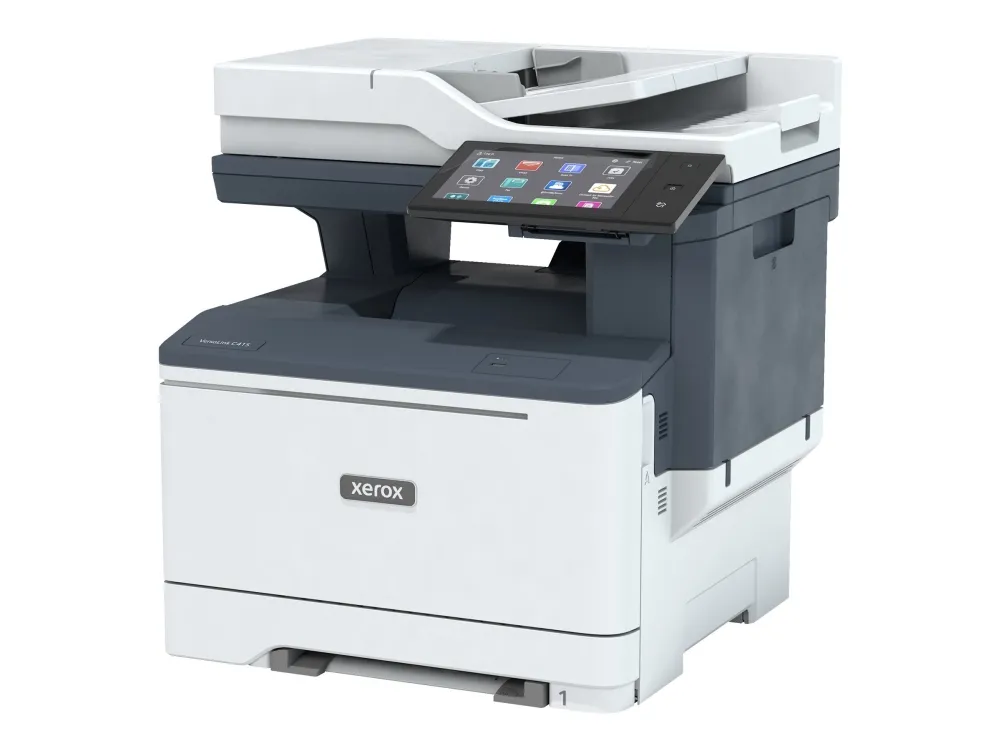 Xerox VersaLink C415V_DN - Multifunktionsprinter - farve - laser - Legal (216 x 356 mm) (original) - Legal (medie) - op til 42 spm (kopiering) - op til 42 spm (udskriver) - 251 ark - 33.6 Kbps - Gigabit LAN, USB 2.0, USB vært, NFC - Green World Allia