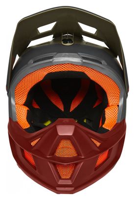 Casque Fox Rampage Comp Camo Rouge/Gris