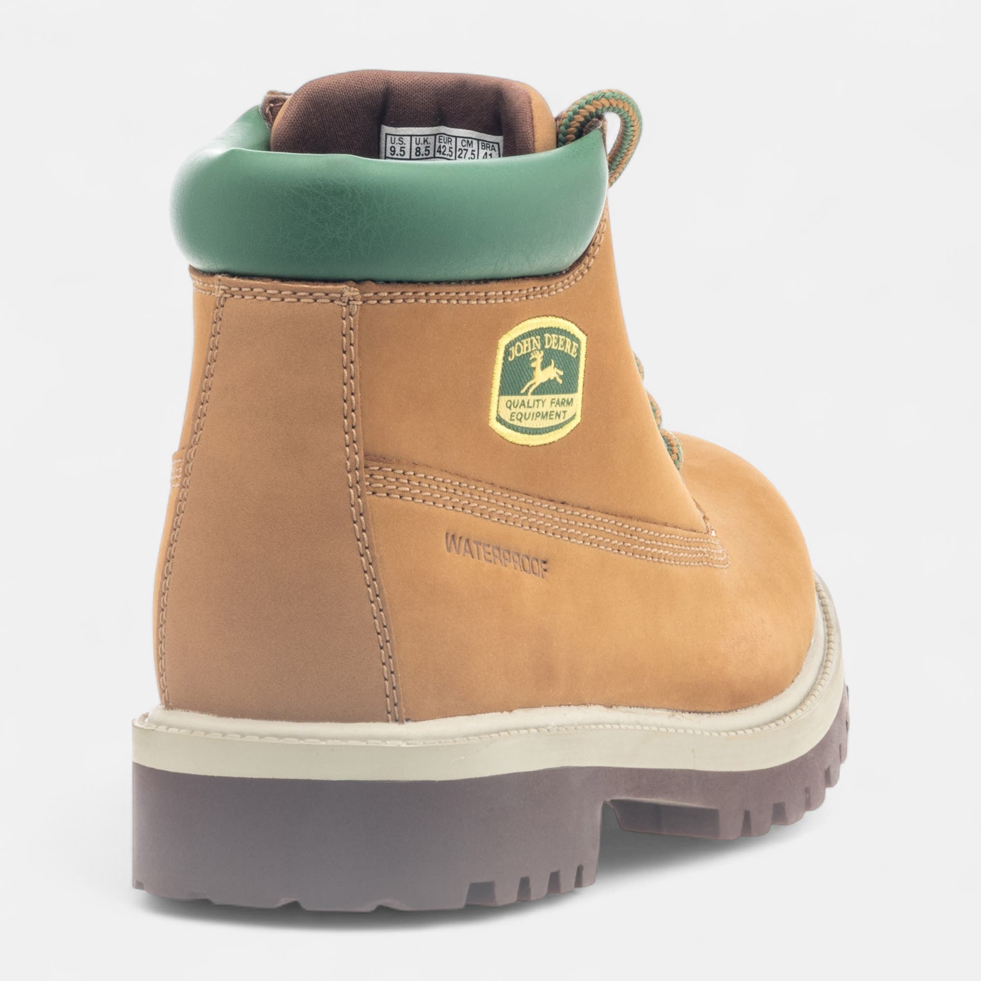 Boots Homme en cuir cognac
