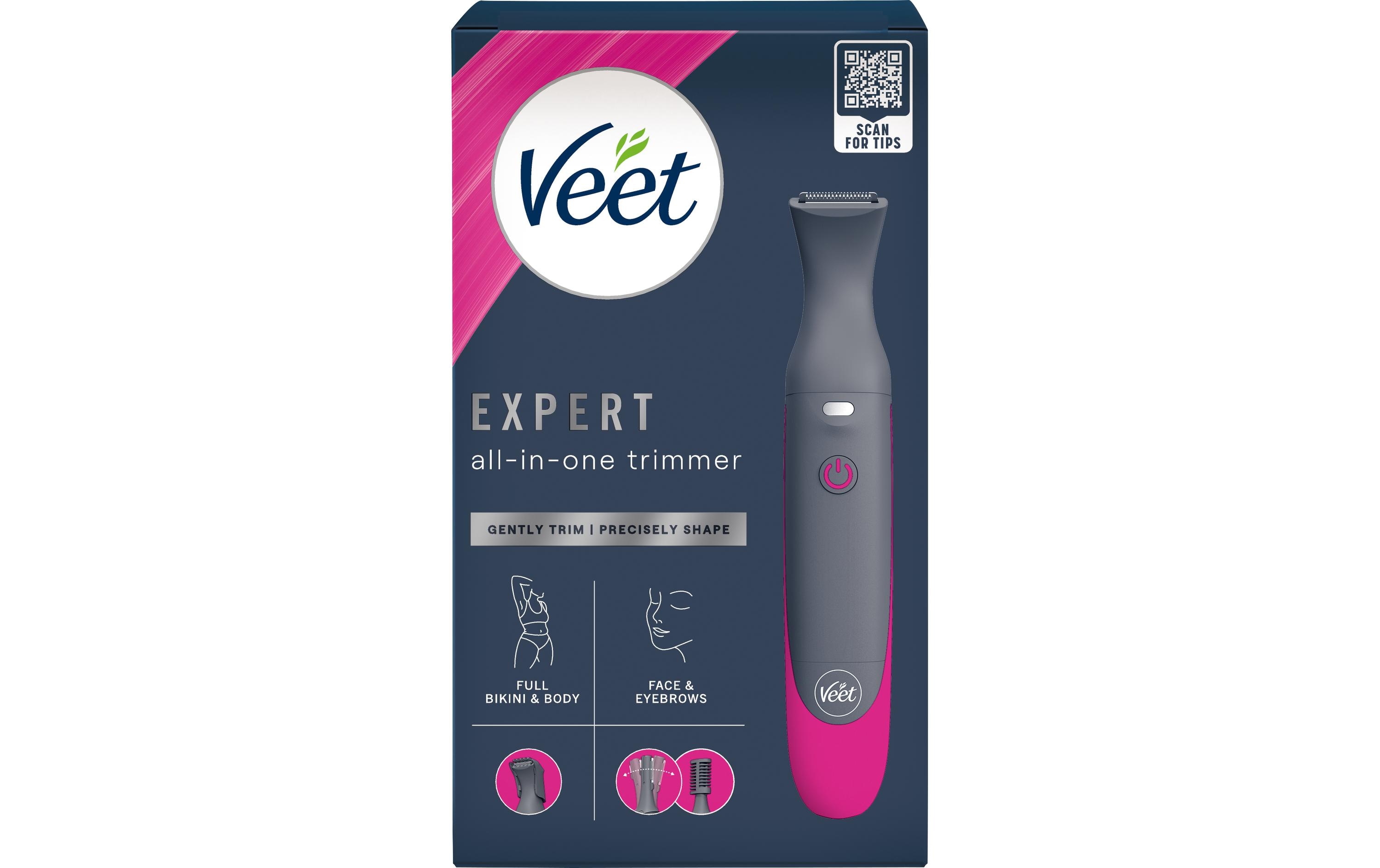 Präzisionstrimmer Expert All-In-One IntimbereichTrimmer für den Intimbereich
