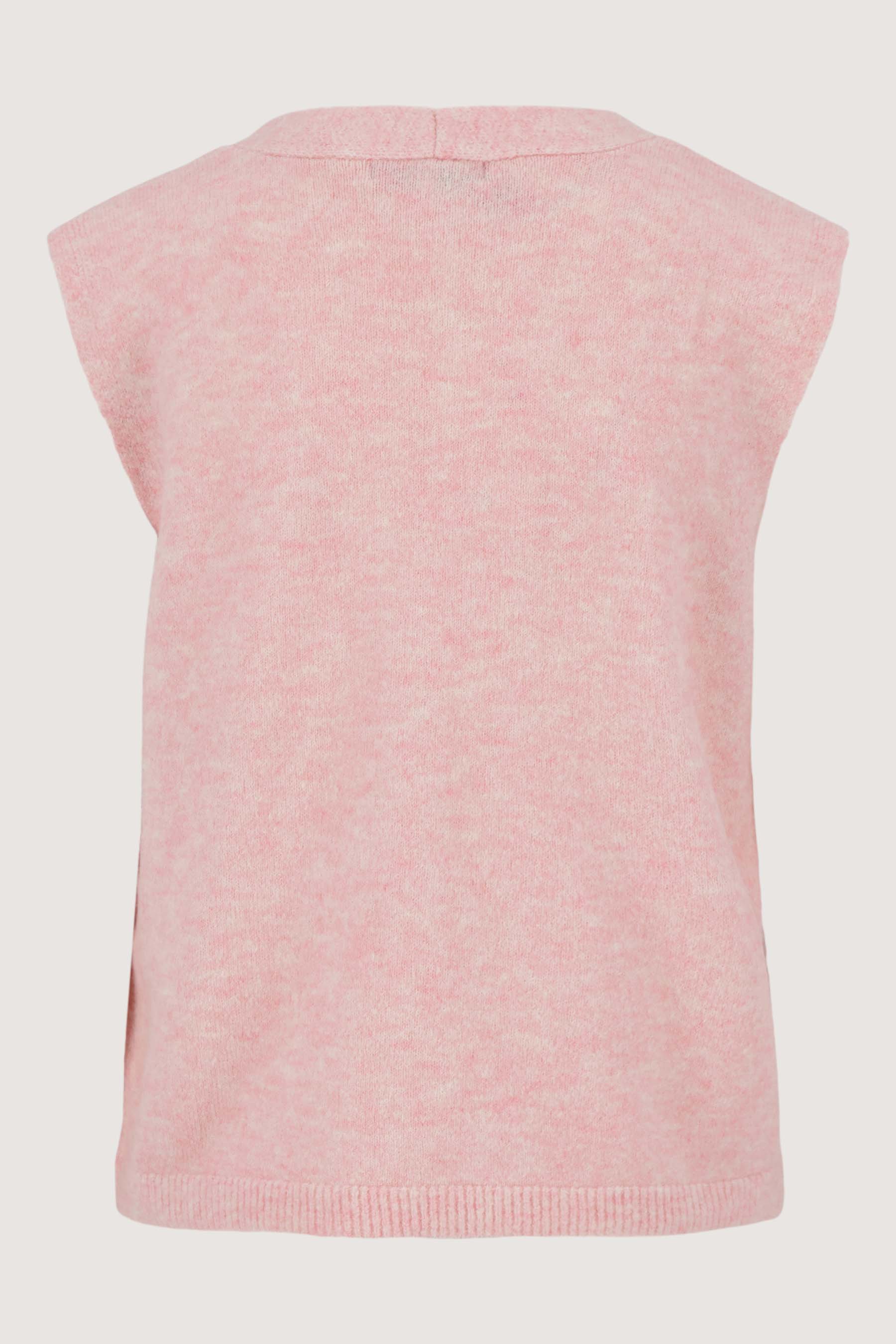 gebreid gilet met leuke knopen