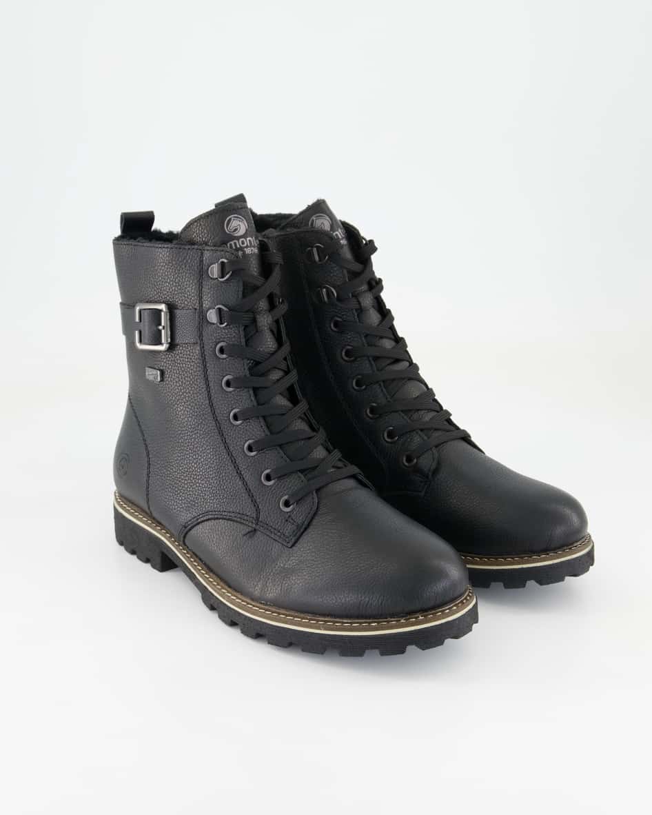 Remonte D8475-01 Stiefeletten in Schwarz