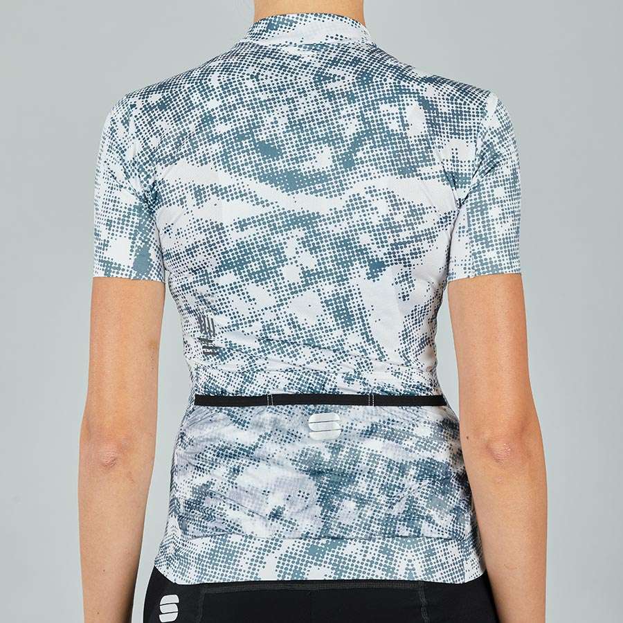 Sportful Escape Supergiara Fietsshirt Korte Mouwen Wit Dames