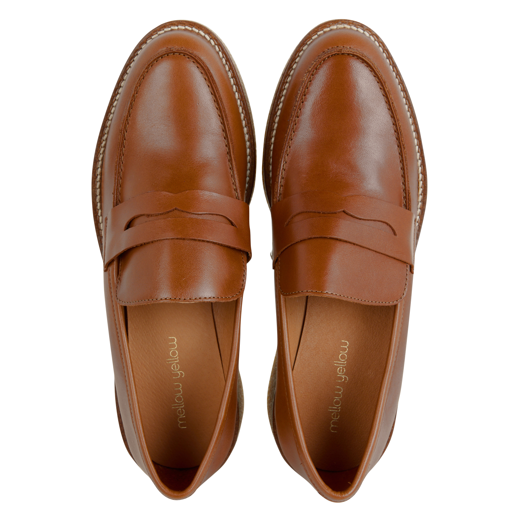BILOBA - Mocassins en cuir | Marron