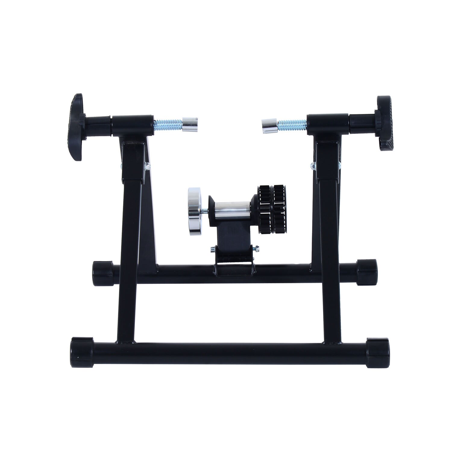 HOMCOM Rollentrainer mit Luftwiderstandsbremse schwarz 47,2 x 54,5 x 39,1 cm (LxBXH)