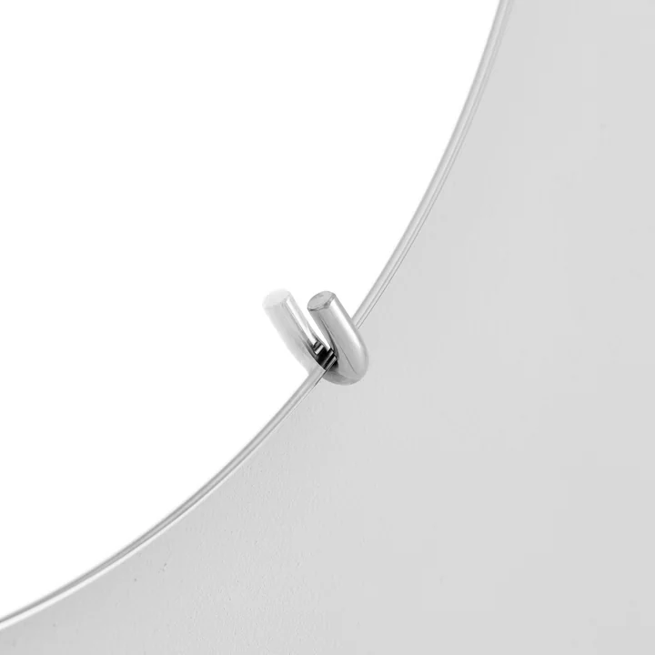 Moebe - Wandspiegel oval, 133 cm x 44 cm, Messing