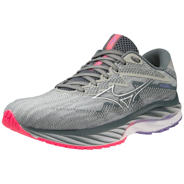 Chaussure running MIZUNO WAVE RIDER 27 W PEARL BLUE/WHITE/HIGH-VIS PINK