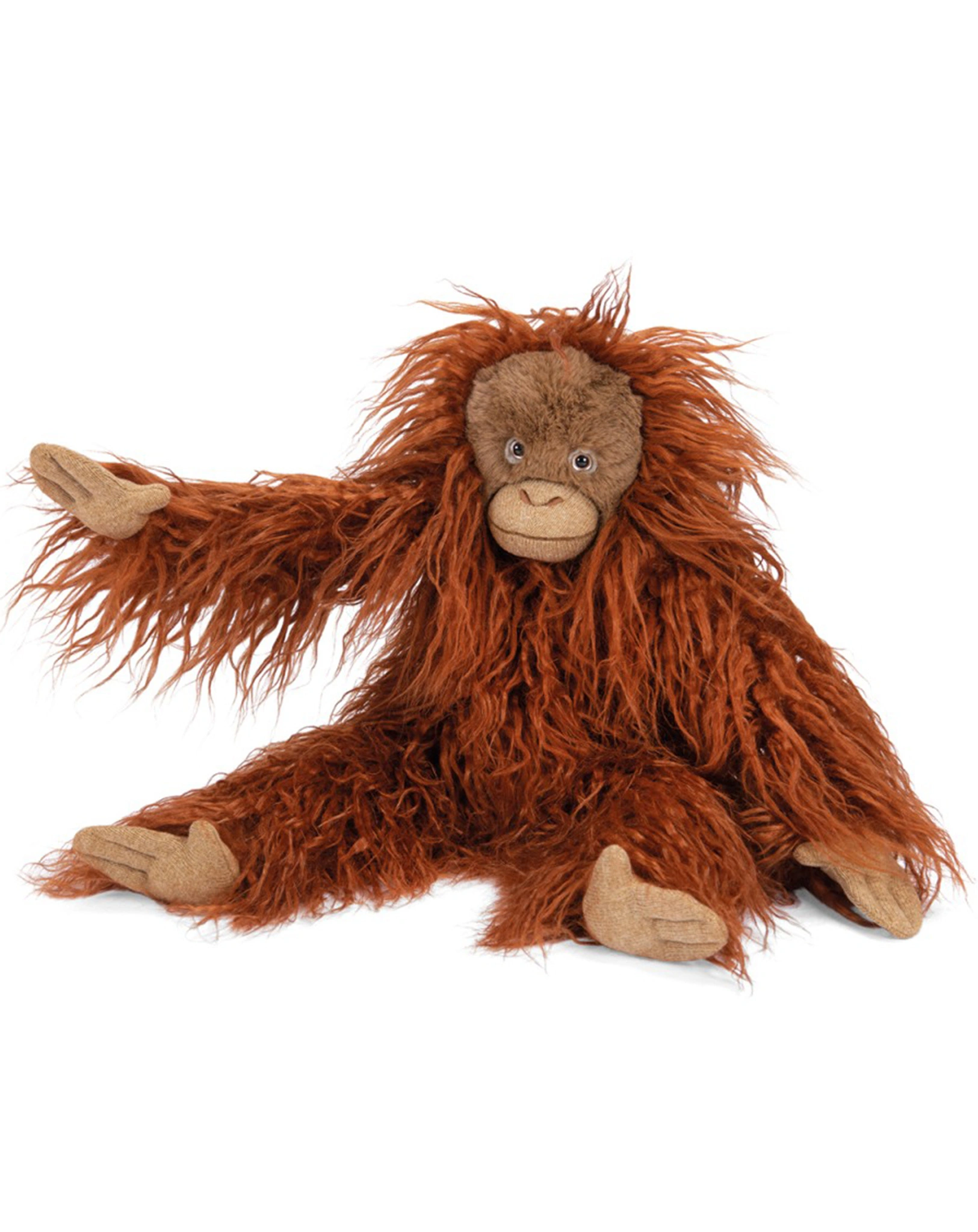 Kuscheltier KLEINER ORANG-UTAN (42cm) in braun