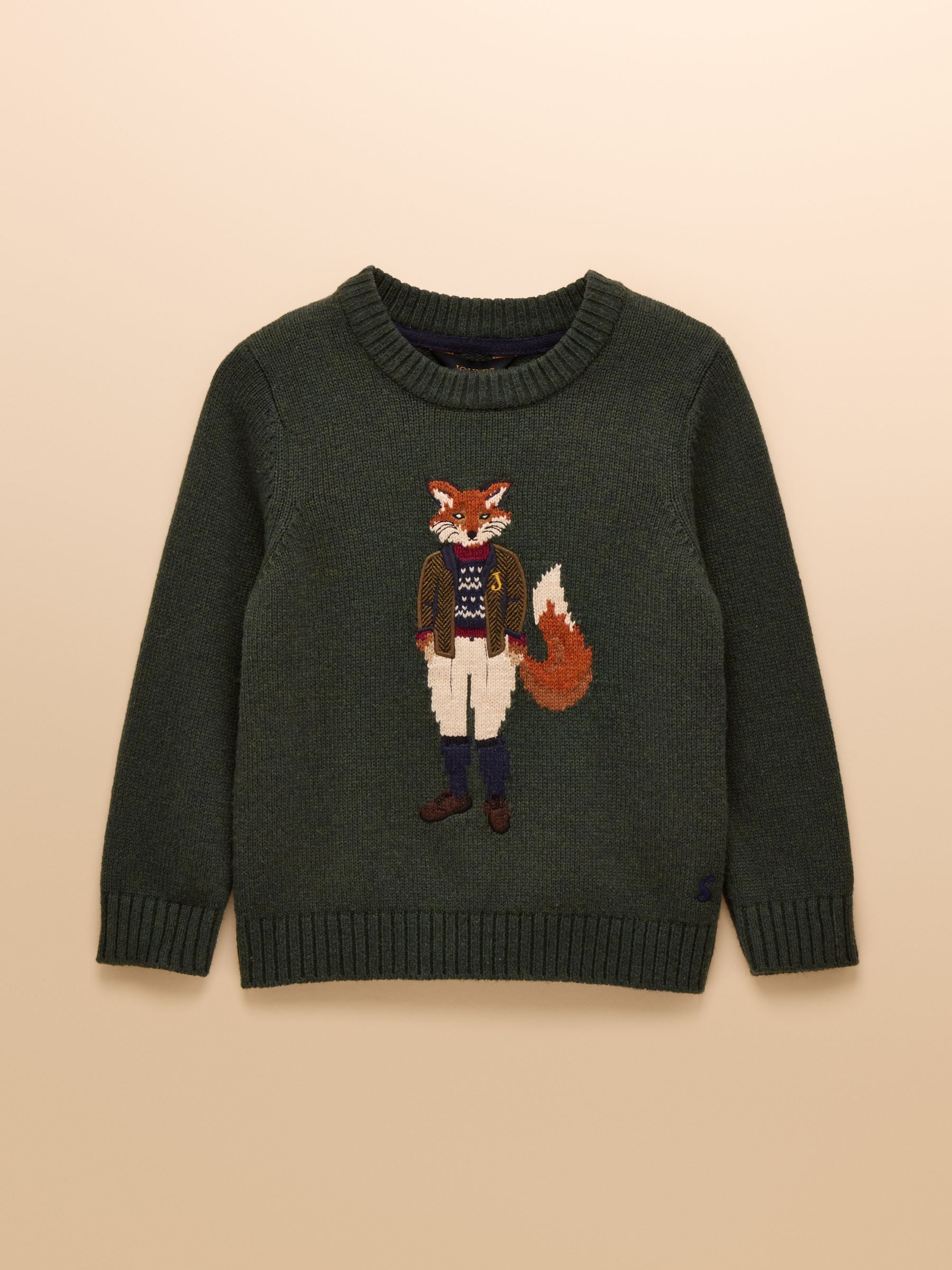 Joules Jonty Fox gebreide trui voor kinderen
