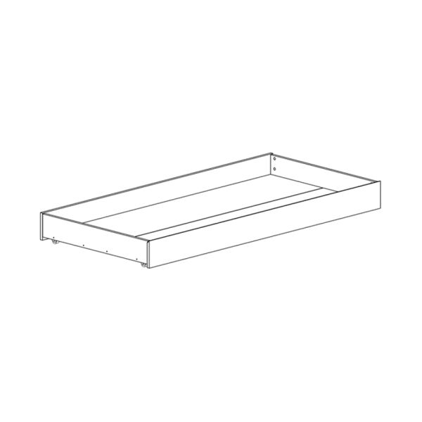 Vipack Lara Bedlade Wit 90 x 200 cm