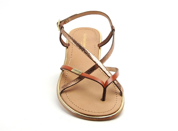 Les tropeziennes nu pieds plats femme monaco f orange