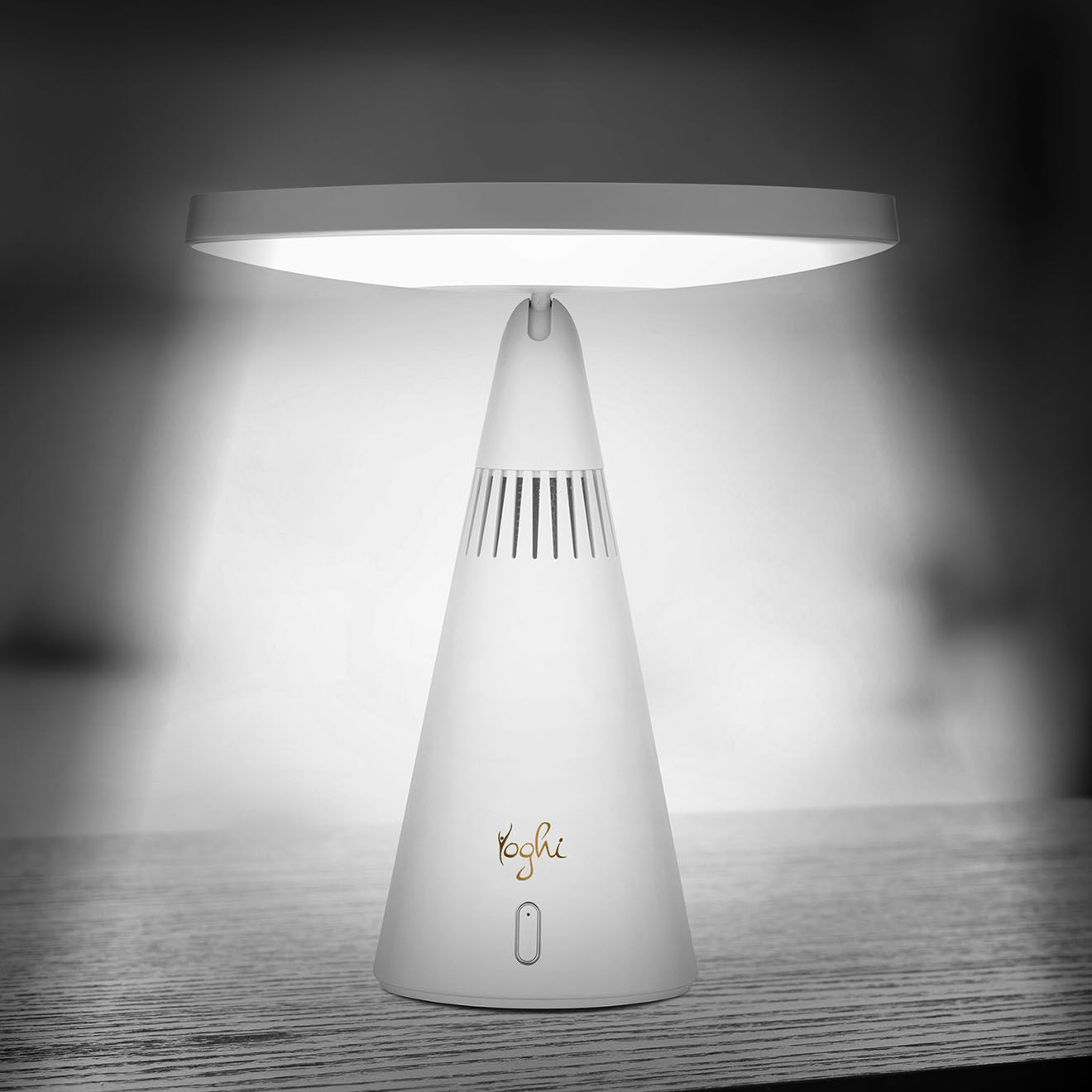 Yoghi Miroir avec LED blanc - D.23 cm