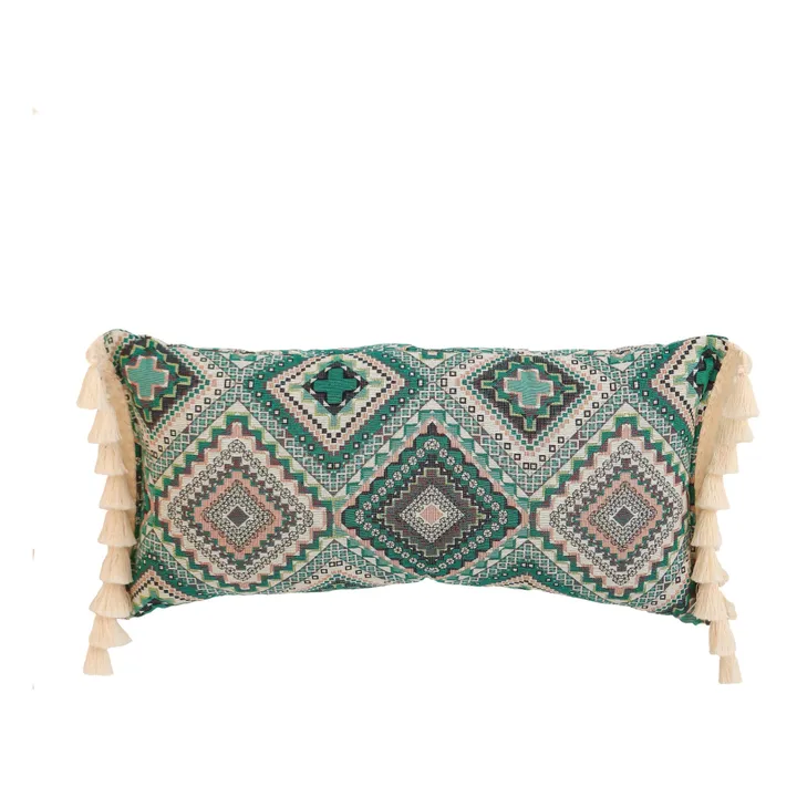 Moi Mili Coussin Boho | Vert
