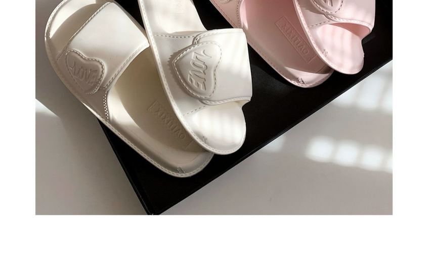 Honkizz - Hartvormige slippers