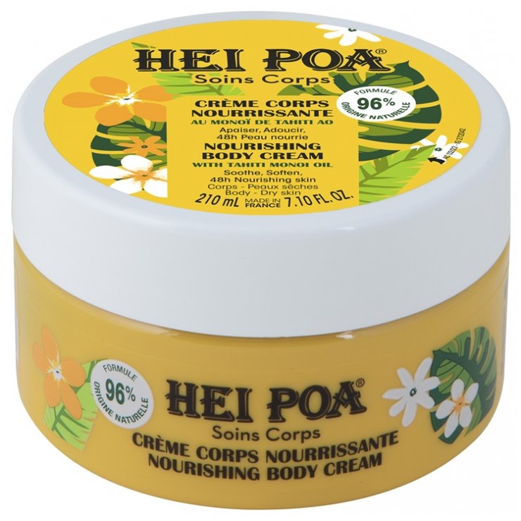 hei-poaCrème Corps Nourrissante au Monoï de Tahiti AO 210 ml