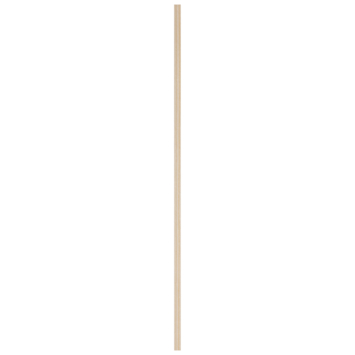 Grenen D-vorm 13x43 mm 210 cm