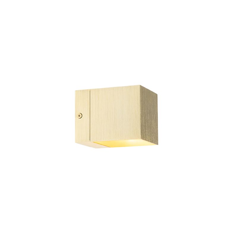 Moderne wandlamp goud met lichteffect - Transfer