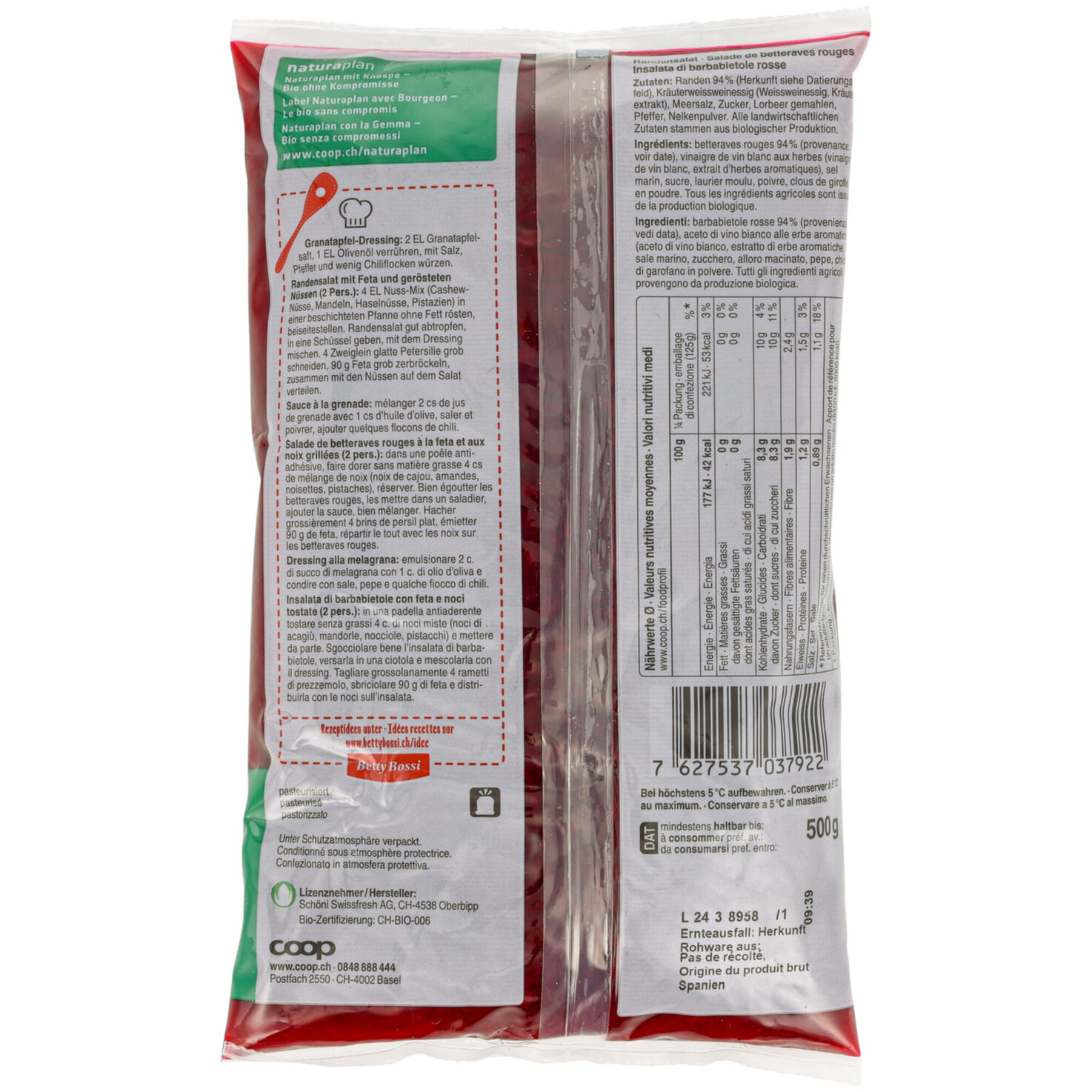 Naturaplan Bio Randensalat -