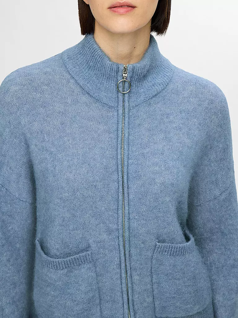 SELECTED FEMME Strickjacke SLFSIA  hellblau