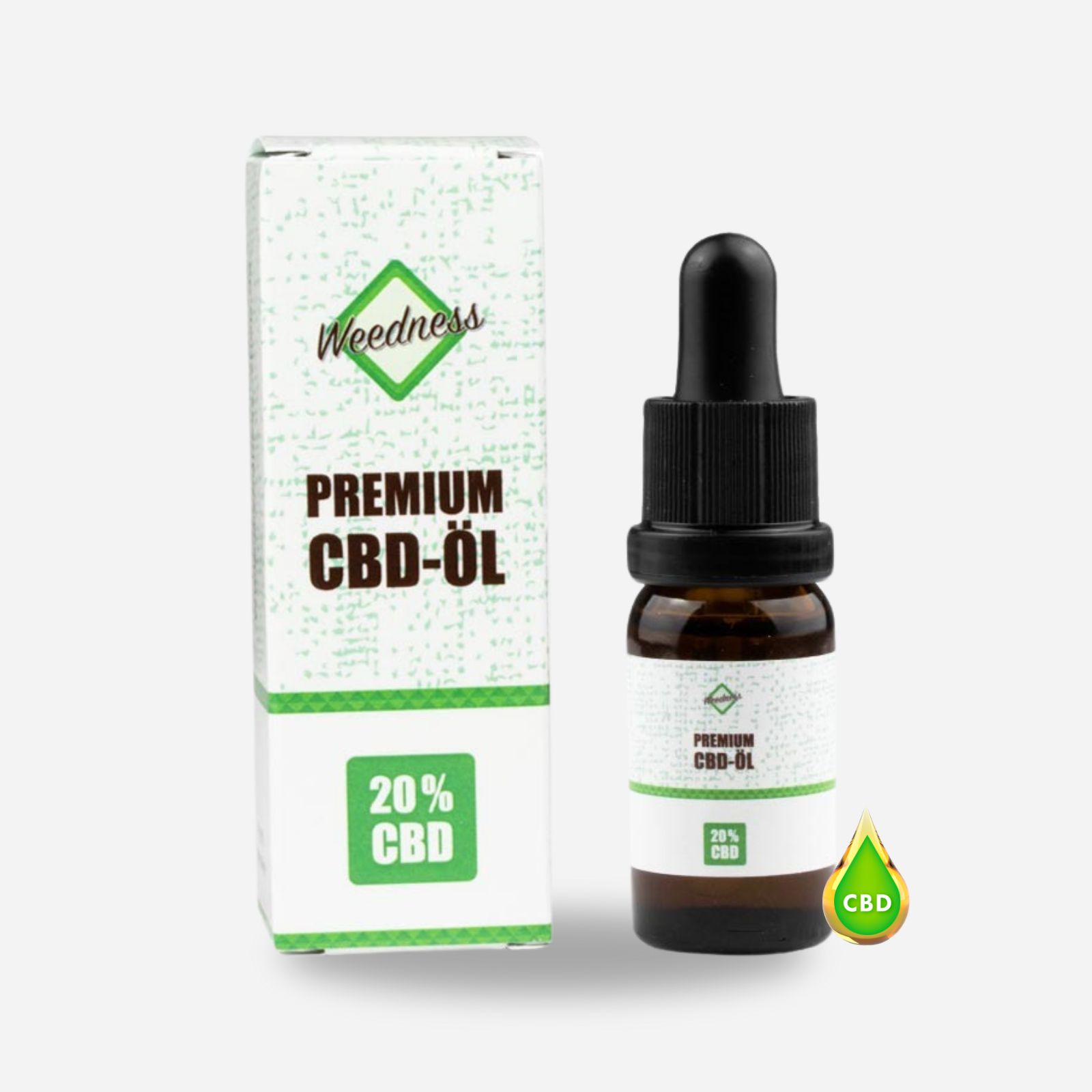 Weedness - CBD Öl 20 % Vollspektrum