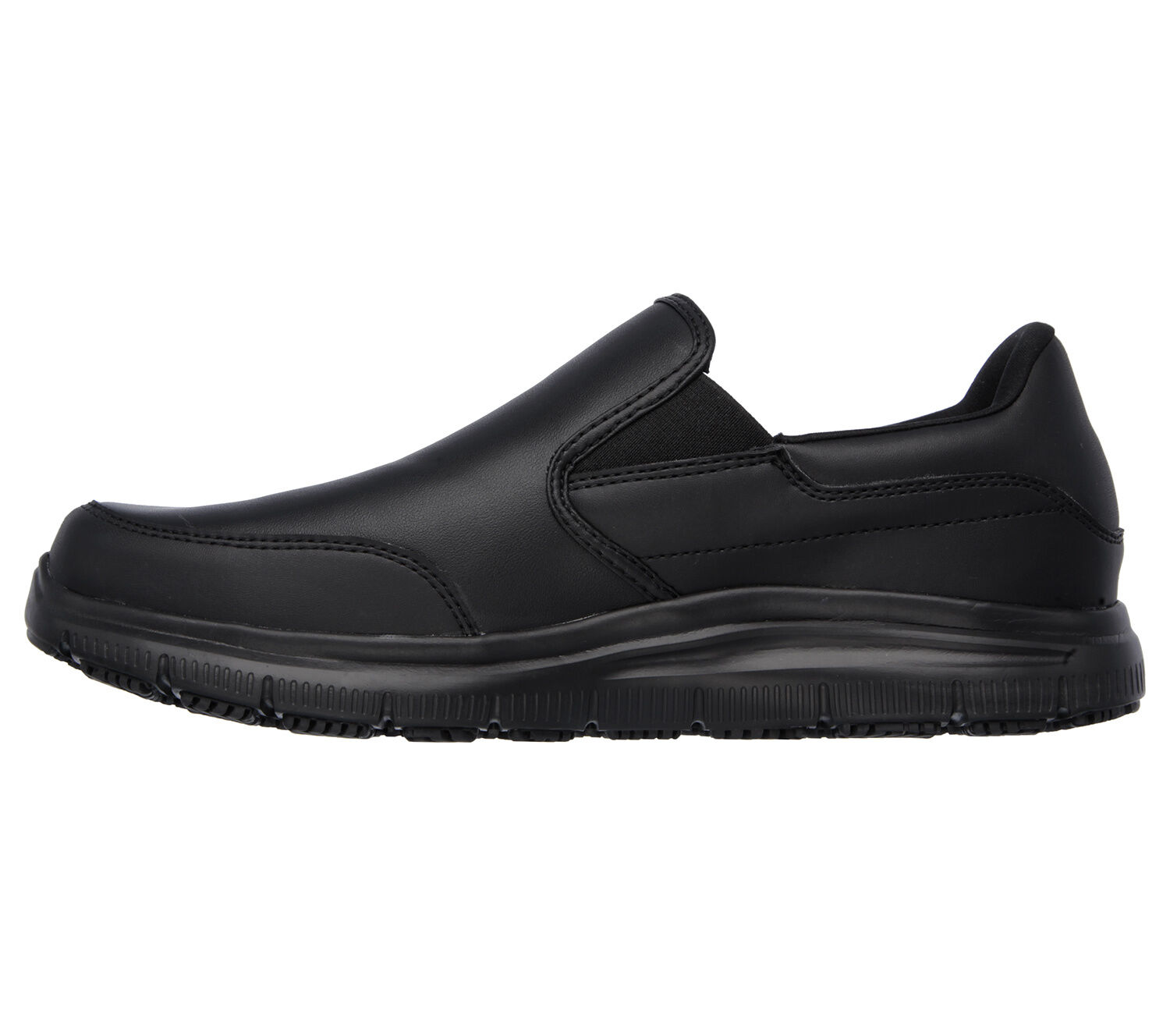 SKECHERS Slippers für Herren aus Leder