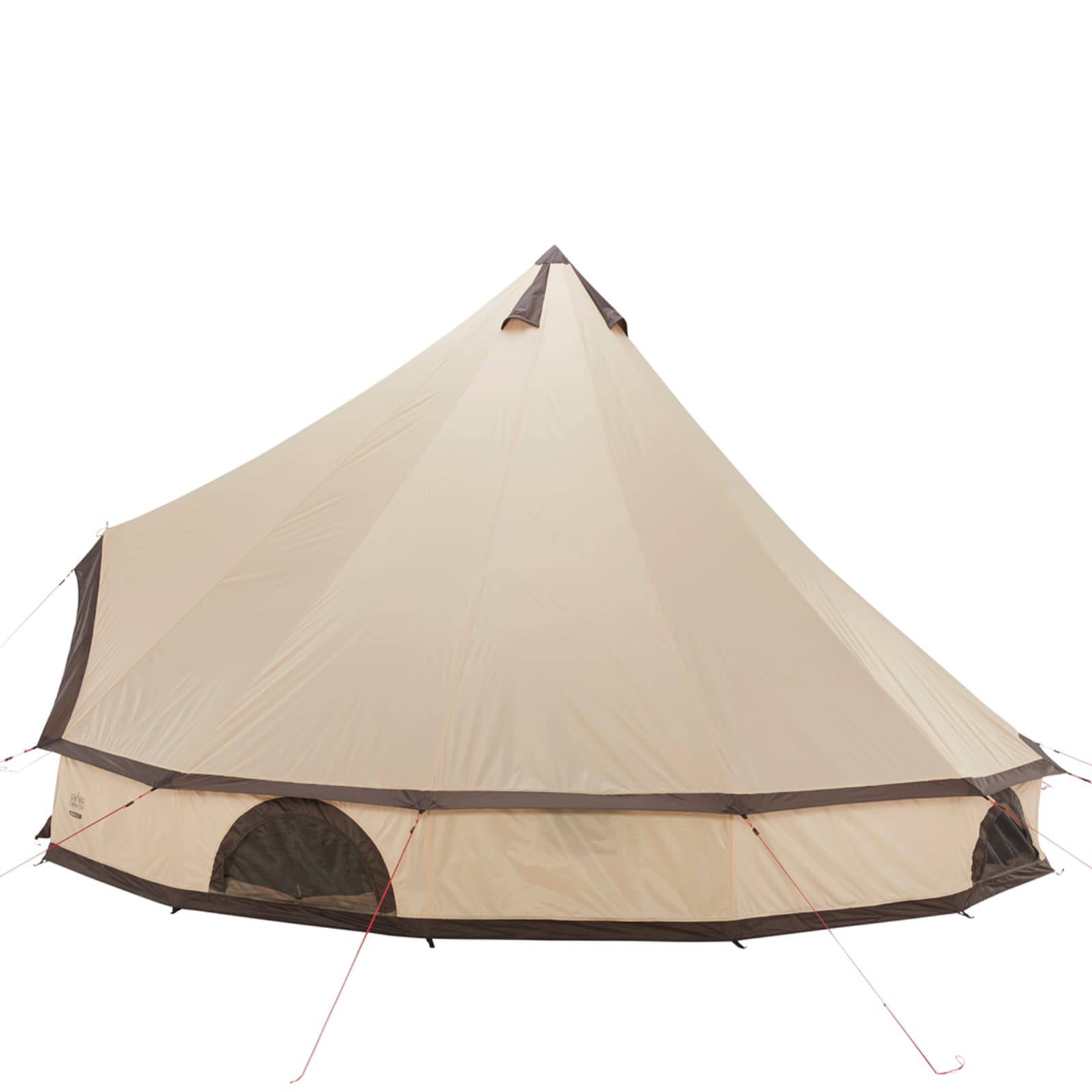 GRAND CANYON Indiana 10 Personen Rund Zelt Familien Gruppenzelt Tipi Wigwam Groß Farbe: Mojave Desert